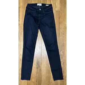 Women’s FRAME Dark Denim Le Skinny De Jeanne Jeans Size 25 *A5